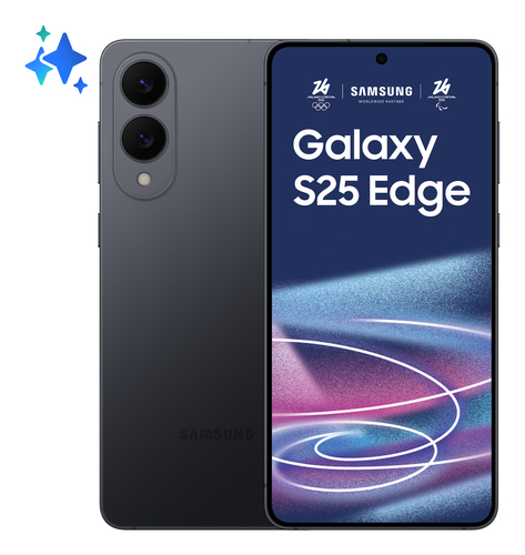 Samsung Galaxy S25 Edge 256gb Titanium JetBlack Enjoy First Class