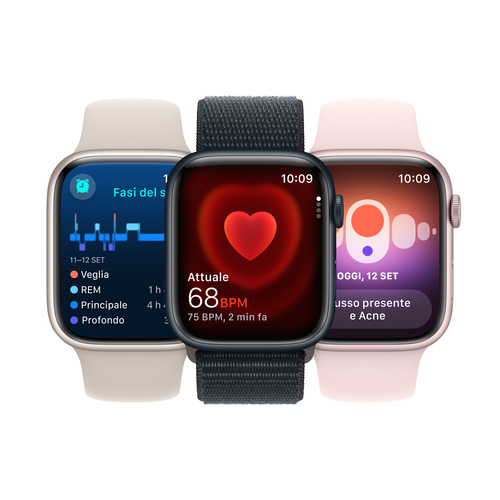 Apple Watch Series 9 45mm GPS Midnight Enjoy First Class (No cinturino) - immagine 7