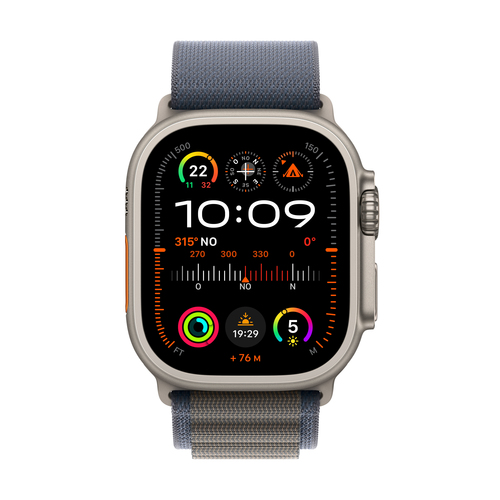 Apple Watch Ultra 2 49mm Gps + cellular Titanium Blue Enjoy Business Class - immagine 2